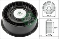 Schaeffler INA 532 0033 10 Umlenk-/FüHrungsrolle, Zahnriemen FüR Chevrolet