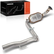 A-Premium Catalytic Converter Kit Direct-Fit Compatible with Chevrolet Silver...