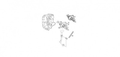 Genuine Mercedes-Benz Sprinter 906 Shifter Shift Fork Flywheel Set Kit