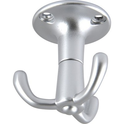 Dreifach-Drehhaken Pegasi ø 51 mm, Höhe 53 mm, Aluminium silber lackiert