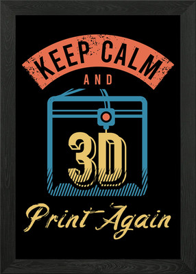 3D Printing 3D Printer Framed Wall Art Poster Canvas Print Picture