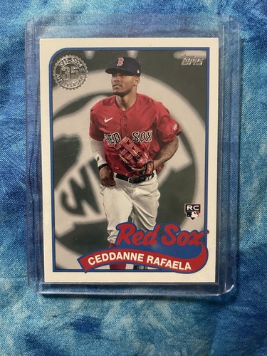 2024 Topps Series 1 - 1989 Topps Baseball Ceddanne Rafaela #89B-72 (RC)
