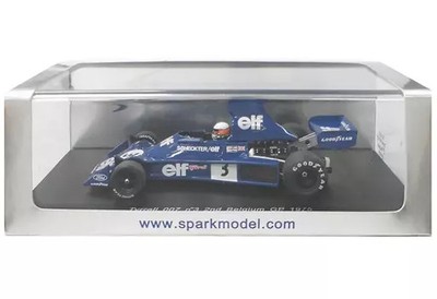 1/43 Tyrrell 007 1975 Belgian GP #3 Scheckter 2nd Diecast Model