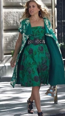 Carrie Bradshaw Sex And The City Betsey Johnson Dress - Size 6 SATC | eBay