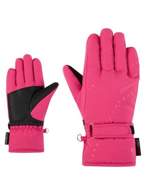 Ziener LAMONIA-Z Ski-Handschuhe Mädchen 3, Primaloft, wasserabweisend, pink