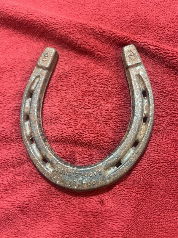 Vintage Diamond 00-Plain Saddle Horse Shoe, Made In Duluth, MN.