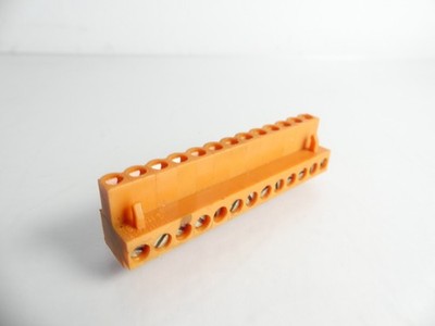 Weidmüller GR.C250 13-pin PCB connector orange