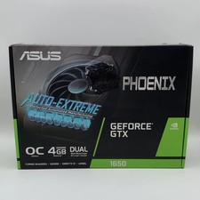 New Asus GeForce GTX 1650 PHOENIX 4GB GDDR6 Graphics Card PH-GTX1650-O4GD6