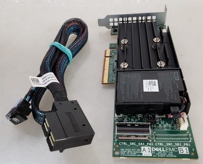 Dell EMC PERC H750 0HYM6Y 12Gbps 8GB PCIe Raid Controller w/ Battery+Cables