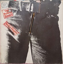 1971 ROLLING STONES Sticky Fingers US LP Rolling Stones  COC 5910 +Zipper VG-/VG