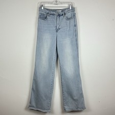 Judy Blue Women  s Straight Fit High Waisted Stretch Light Wash Jeans