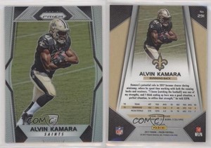 2017 Panini Prizm Rookies Silver Prizm Alvin Kamara #291 Rookie RC