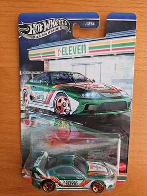7/11 (7-Eleven) Hot Wheels Silver Series Toyota Supra Mattel