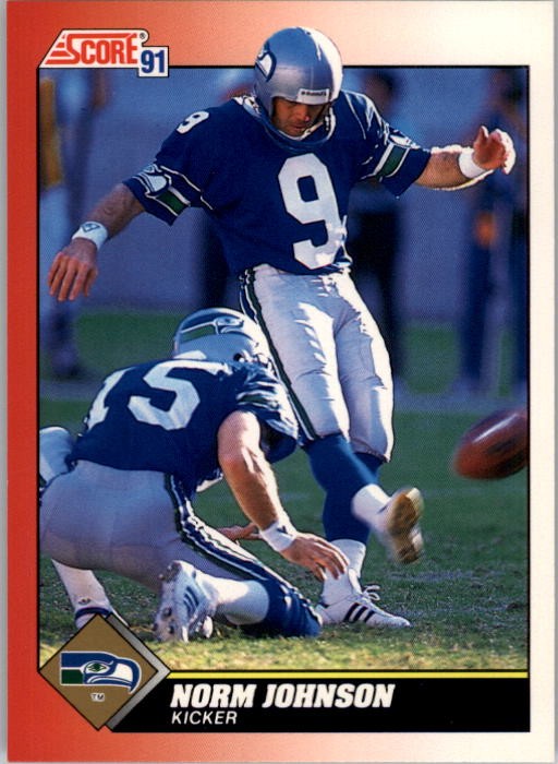1991 Score #146 Norm Johnson - FB