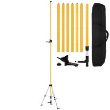 Fancyall Laser Level Pole Tripod Telescoping 15.7Ft./4.8M 1/4-Inch Laser Mount