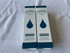 2 Clear Choice CLCH101 NEW Sealed Water Filter Improved Taste Chemicals Reduced