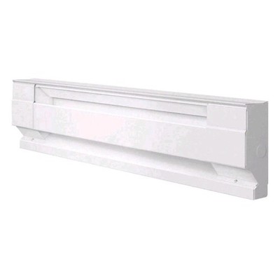Cadet 2F500w 30'' Electric Baseboard Heater, White, 375/500W, 208/240V NEW/SEALED