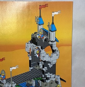LEGO 6078 Royal Drawbridge Knights Castle Retired Instruction Manual Only 1995