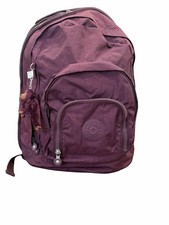 Mochila de nailon Kipling Harper expandible ciruela oscura BP4414 NUEVA CON ETIQUETAS $134
