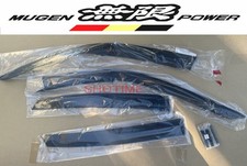 Mugen Genuine Civic Fl5 Type-r Ventilated Door Window Glass Visor Deflector Set Mugen Genuine Civic Fl5 Type-r Ventilated Door Window Glass Visor Deflector Set