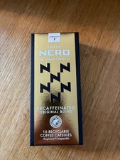 Caffè Nero Decaffeinated NESPRESSO ( 120 PODS) 10 x 12PKTS  *BARGAIN*