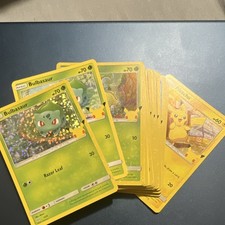 Pok mon TCG 2021 McDonald  s 25th anniversary complete set of 50