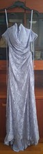 New With Tags NWT Prom Dress Sz 8 Light Periwinkle La Femme MSRP 398