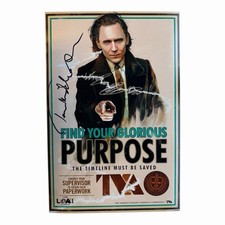 Tom Hiddleston “Loki” AUTOGRAPH Signed 12x18” Photo ACOA