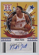 2020-21 Panini Chronicles Hometown Heroes Rookie 85/199 Nathan Knight Auto 0u1n