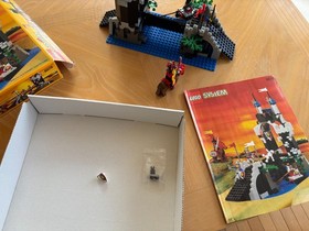 LEGO 6078 Castle Royal Knights Drawbridge 1995 Used 100% with Box & Instructions