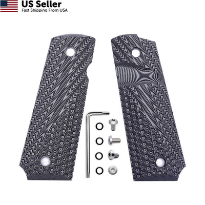 1911 G10 Grips Full Size Ambi Safety OPS Texture 8 Colors Grip 
