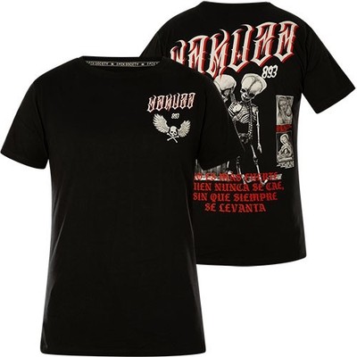 YAKUZA Fuerte T-Shirt TSB-90018 Schwarz T-Shirts