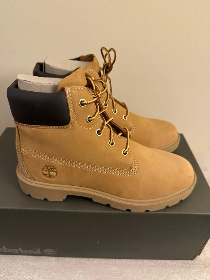 Timberland 6 pulgadas Clásica Bota Impermeable Estilo Juniors # 10910 Foto 4 de 4