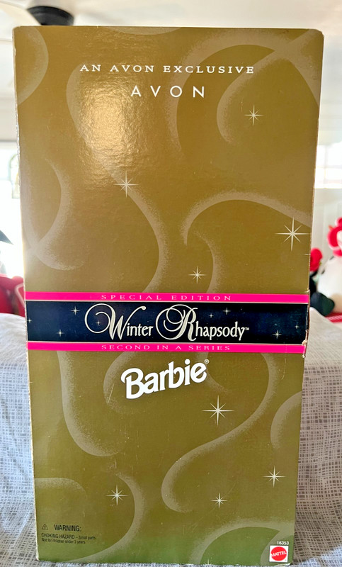 1996 Winter Rhapsody Barbie - An Avon Exclusive - Second in a Series