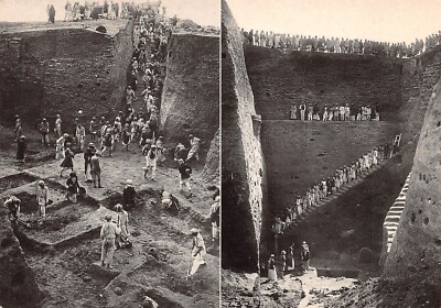 Archaeological Museum University of Pennsylvania Excavations of Ur 4x6 Postcard