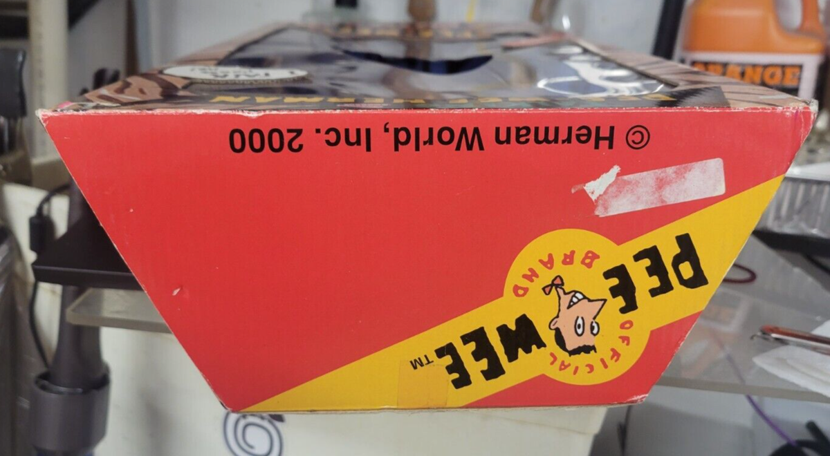 VINTAGE TALKING PEE WEE HERMAN DOLL IN BOX NEVER OPENED VINTAGE TALKING PEE WEE HERMAN DOLL IN BOX NEVER OPENED