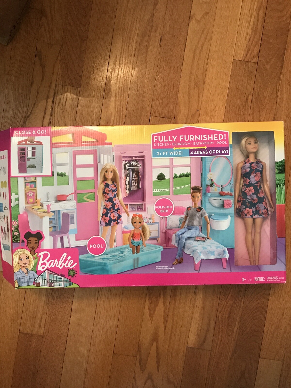 barbie dreamhouse fully furnished