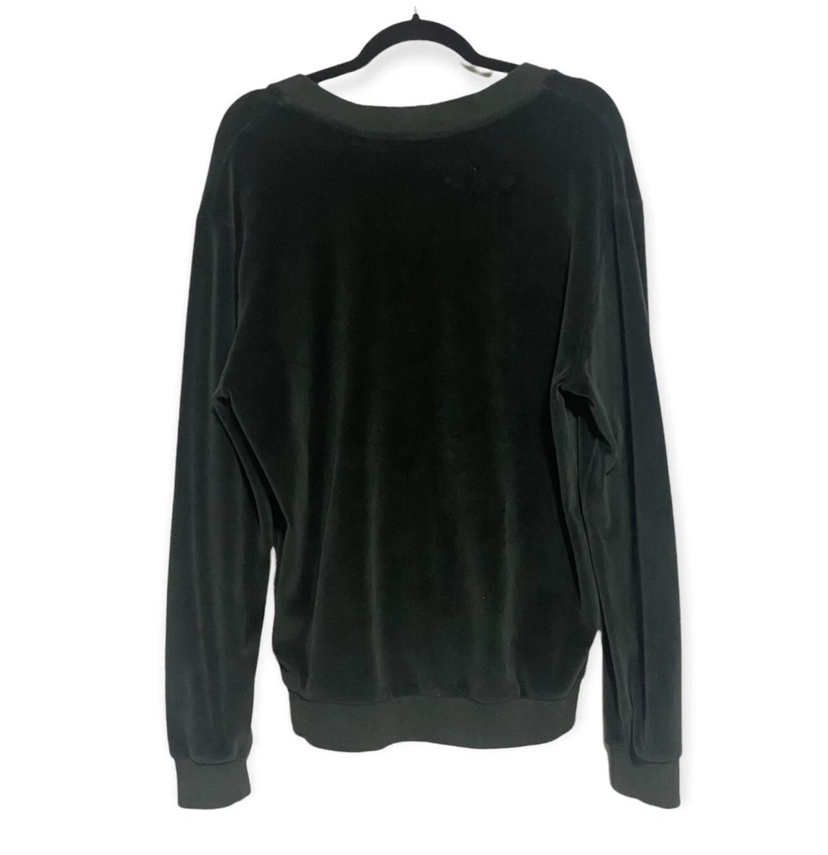 Vædde Simuler Baglæns YEEZY SEASON 5 GREEN VELOUR V NECK SWEATSHIRT M | eBay