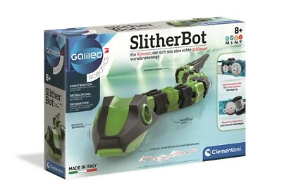 Clementoni 59212 SLITHERBOT Galileo Schlange Roboter Experimentierkasten Neu