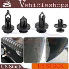 40x 7.5mm 8mm 9mm 10mm Nylon Bumper Push Fastener Rivet Clips Expansion Screw