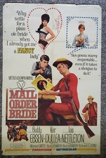 Mail Order Bride 1964 Buddy Ebsen Kennedy Oates Dullea Nettleton 1 Sheet Poster