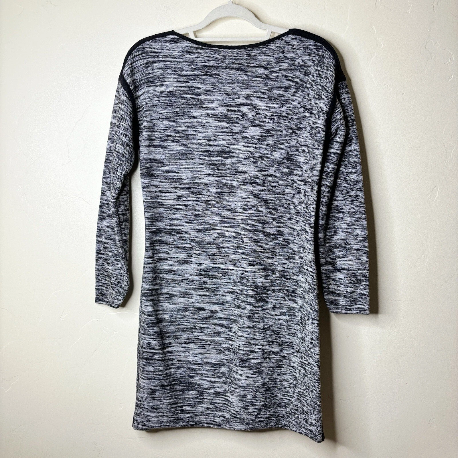 VETEMENTS Abito maglione Athleta Retreat taglia media nero marna L S maglia mini tempo libero