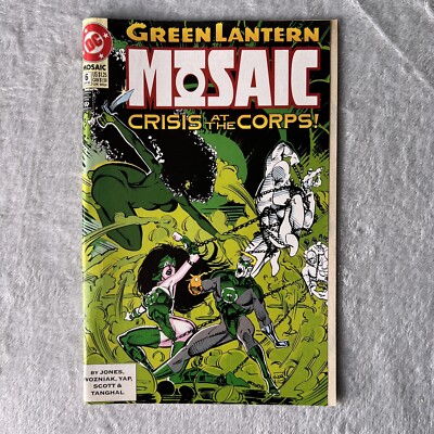 Green Lantern Mosaic Crisis at the Corps Issue #6 DC Comics  (1992)  U.K. DISPAT