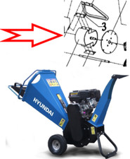 Kit coppia Lame 91901 originali di ricambio per motofalciatrice Hyundai 35910