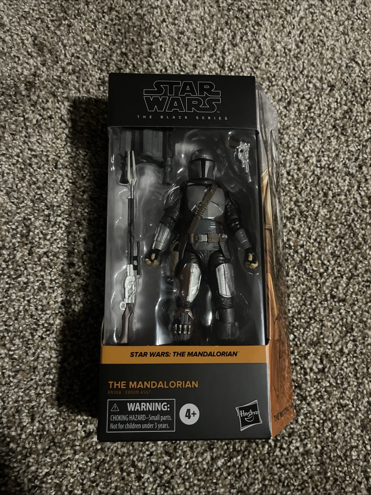 Star Wars Mandalorian Beskar Armor 6 Inch Action Figure Black Series