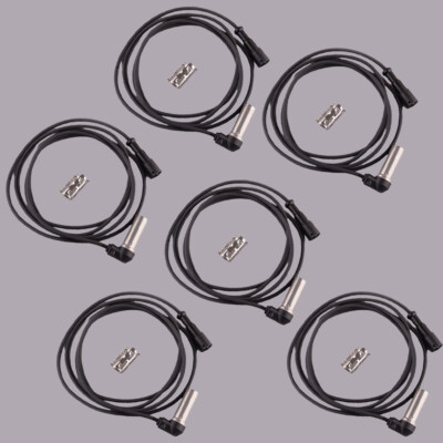 6pcs Truck Wheel Speed ABS Sensor Fit for Meritor Wabco 4410328140 4410326180