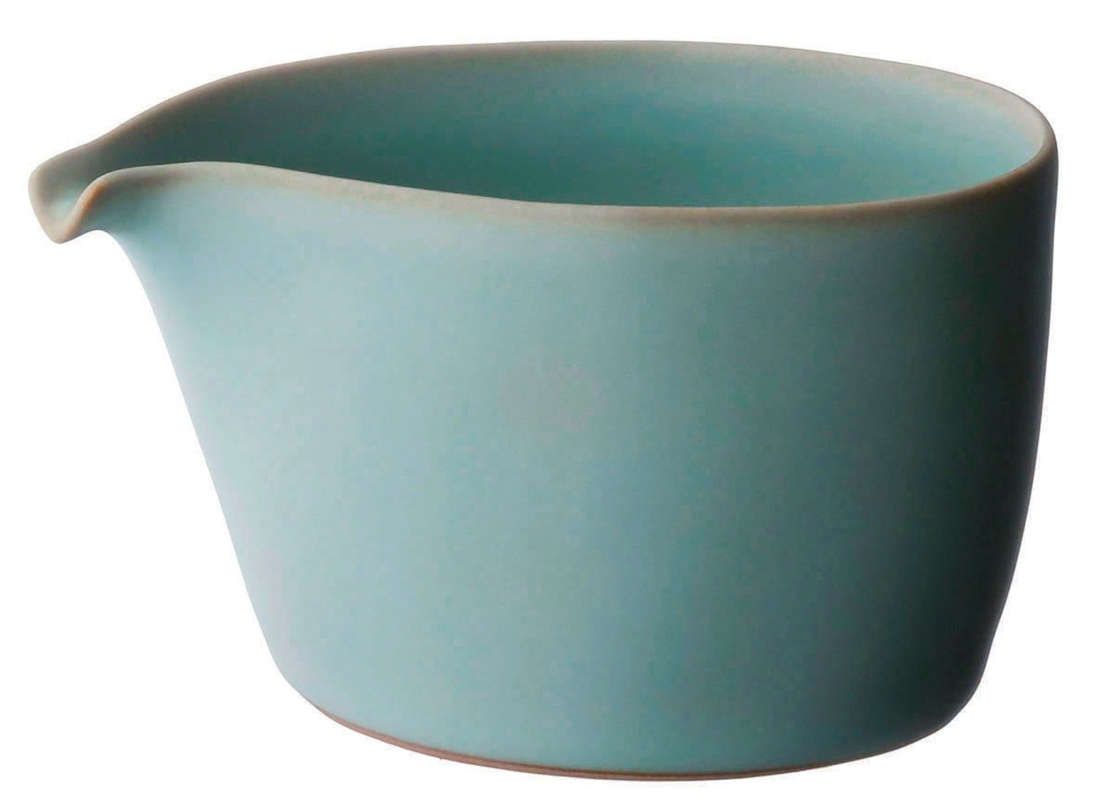 TEA SOUL Lin's Ceramics Studio Tea Pitcher Right handle in Porcelain, Turquoise TEA SOUL Lin's Ceramics Studio Tea Pitcher Right handle in Porcelain, Turquoise