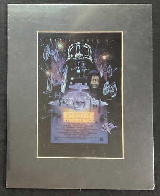 Star Wars 1997 ChromArt -  E.S.B. Spec. Ed.  Poster w/ C.O.A. - Brand New !!