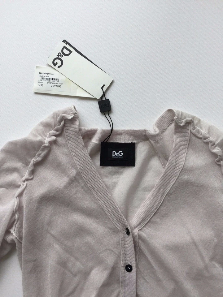 SALE - 70% RABATT - NEU - DOLCE & GABBANA - D&G - CARDIGAN - GR 36 - 259,-- EURO - Bild 3 von 3