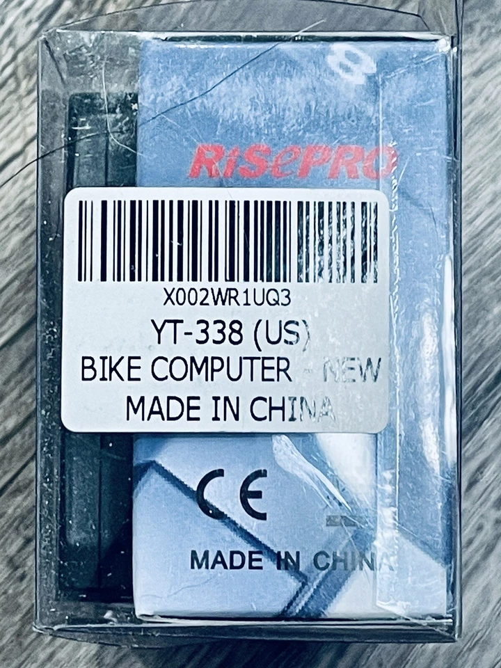 🆕 Rise Pro YT-338 Bike Computer LCD Screen Clock Stopwatch FREE SHIPPING!!! - Image 3 of 4